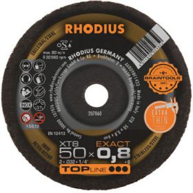 ΔΙΣΚΟΣ ΣΜΥΡΙΔΙ RHODIUS XT8/50Χ0,8 ΜΙΝΙ