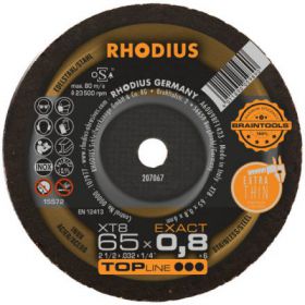 ΔΙΣΚΟΣ ΣΜΥΡΙΔΙ RHODIUS XT8/65Χ0,8 ΜΙΝΙ