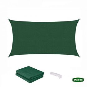 ΠΑΝΙ ΣΚΙΑΣΗΣ ΟΡΘΟΓΩΝΙΟ Ε220 180gr/m² ΠΡΑΣΙΝΟ 3x4m GRASHER ΜΕ ΚΡΙΚΟΥΣ