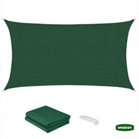 ΠΑΝΙ ΣΚΙΑΣΗΣ ΟΡΘΟΓΩΝΙΟ Ε220 180gr/m² ΠΡΑΣΙΝΟ 4x6m GRASHER ΜΕ ΚΡΙΚΟΥΣ