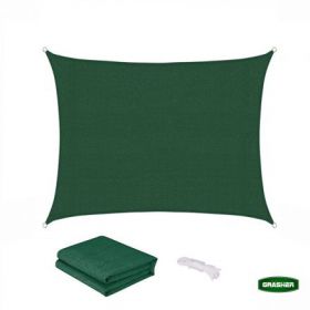 ΠΑΝΙ ΣΚΙΑΣΗΣ ΤΕΤΡΑΓΩΝΟ Ε220 180gr/m² ΠΡΑΣΙΝΟ 3,6x3,6m GRASHER ΜΕ ΚΡΙΚΟΥΣ