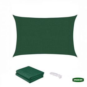 ΠΑΝΙ ΣΚΙΑΣΗΣ ΟΡΘΟΓΩΝΙΟ Ε220 180gr/m² ΠΡΑΣΙΝΟ 2x3m GRASHER ΜΕ ΚΡΙΚΟΥΣ