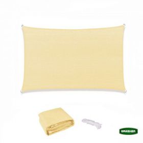 ΠΑΝΙ ΣΚΙΑΣΗΣ ΟΡΘΟΓΩΝΙΟ Ε220 180gr/m² ΜΠΕΖ 2x3m GRASHER ΜΕ ΚΡΙΚΟΥΣ