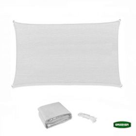 ΠΑΝΙ ΣΚΙΑΣΗΣ ΟΡΘΟΓΩΝΙΟ Ε220 180gr/m² ΓΚΡΙ 3x5m GRASHER ΜΕ ΚΡΙΚΟΥΣ