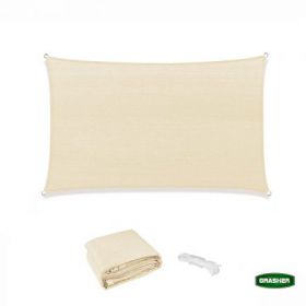 ΠΑΝΙ ΣΚΙΑΣΗΣ ΟΡΘΟΓΩΝΙΟ Ε220 180gr/m² ΕΚΡΟΥ 2x3m GRASHER ΜΕ ΚΡΙΚΟΥΣ